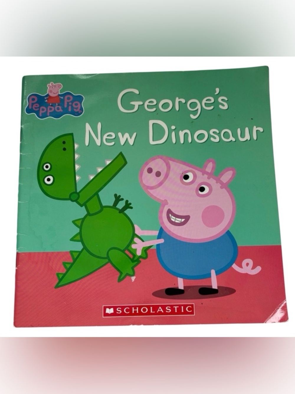 🎉6/$20 PEPPA PIG BOOK ‘GEORGE’S NEW DINOSAUR’